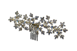 Guld Blomstermønstret hårsmykke