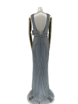 Lyseblå Sleeveless kjole